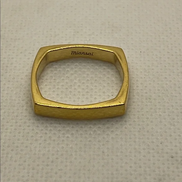 Miansai Level Ring 925 Gold Vermeil - Picture 2 of 5